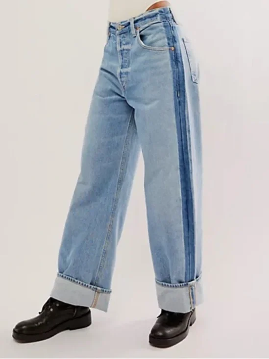 Citizens of Humanity Ayla Baggy Tuxedo Stripe Jeans - Picture 3 of 14